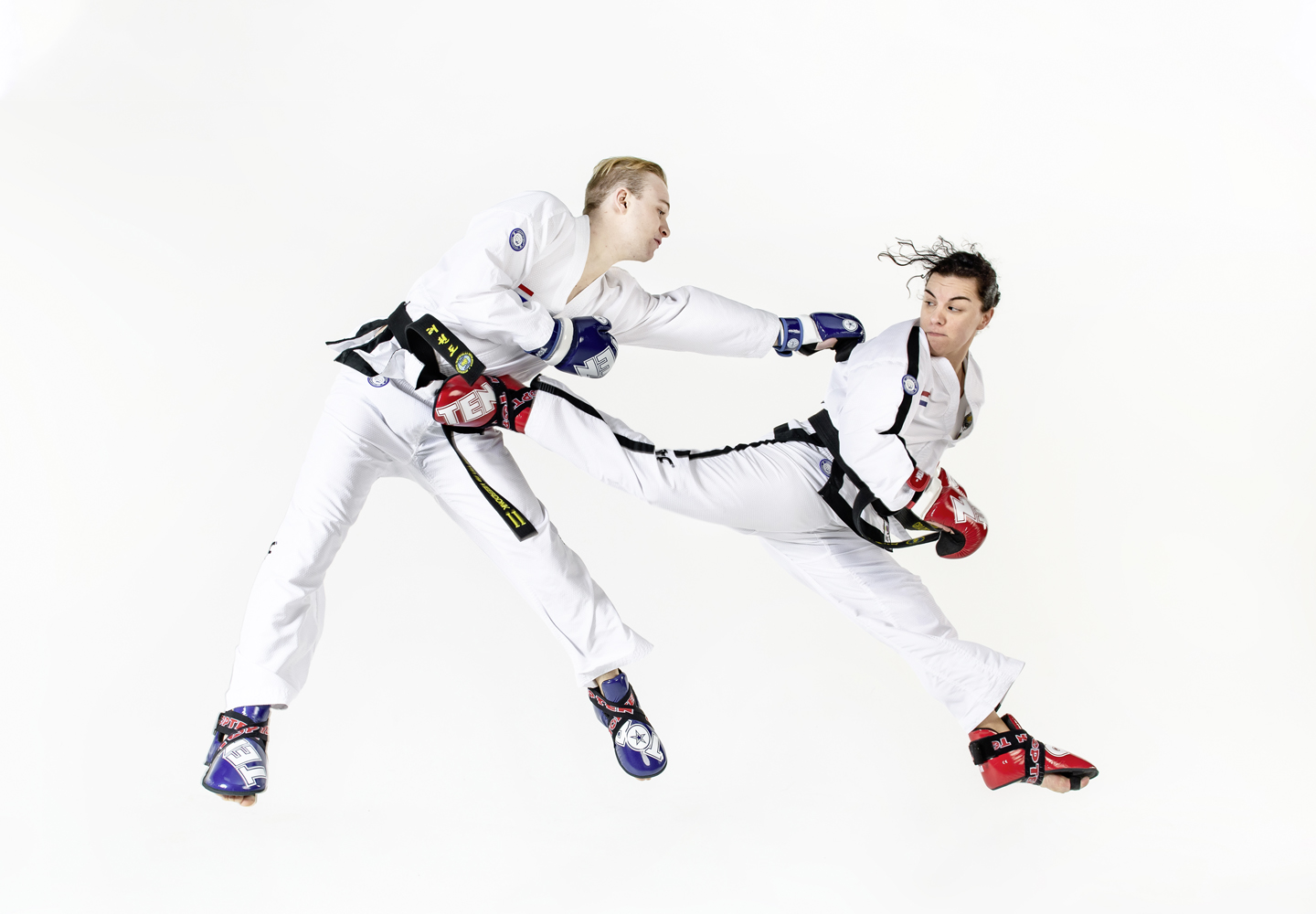 Precisie in uitvoering komt door hard trainen Bij Taekwon-Do voor gevorderden komt precisie in uitvoering kijken.