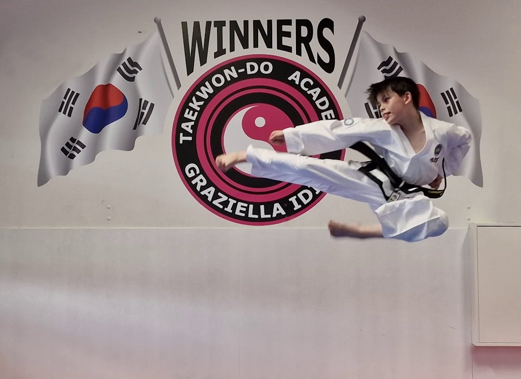 Rick geslaagd voor de 1e dan